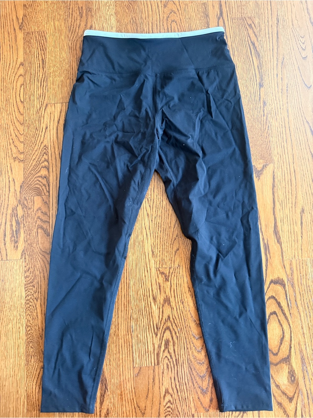 NWT Kimberly C. Black womens High Waist Comfy Pilates workout pants Y2K Large